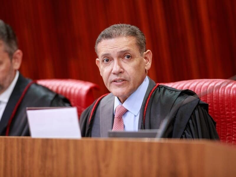 Nunes Marques alertou presidente do STF sobre risco de "captura institucional" do TSE. - Leobark Rodrigues/Secom/TSE