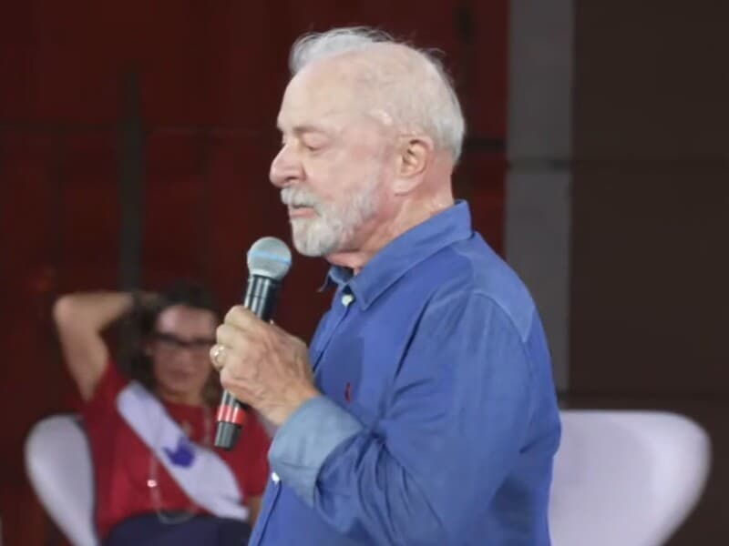 Entenda fala de Lula sobre mulheres "aprenderem a tomar toque" cedo. - Reprodução/YouTube