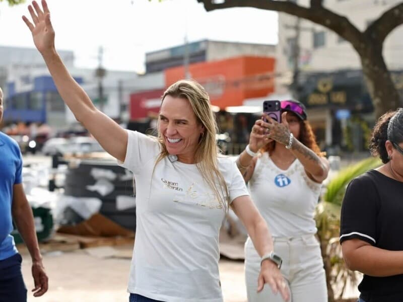 Celina Leão e Leandro Grass aparecem como principais nomes na disputa ao GDF. 
 - Divulgação/Celina Leão