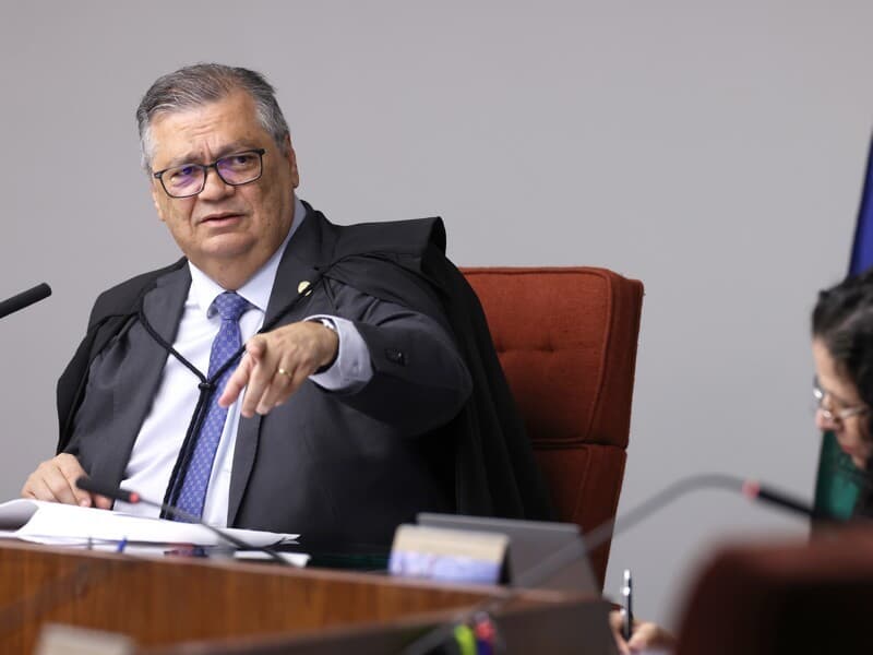 Dino apontou indícios de preconceito religioso, dano e incêndio nos episódios citados. - Alejandro Zambrana/STF