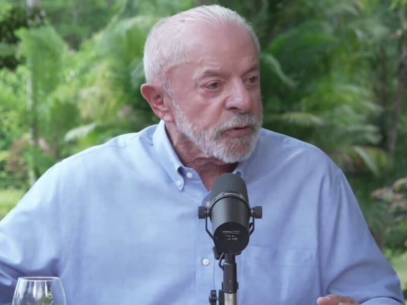 Lula diz que Flávio nunca trabalhou: "apoiado pelo crime desde os 21". - Reprodução/YouTube