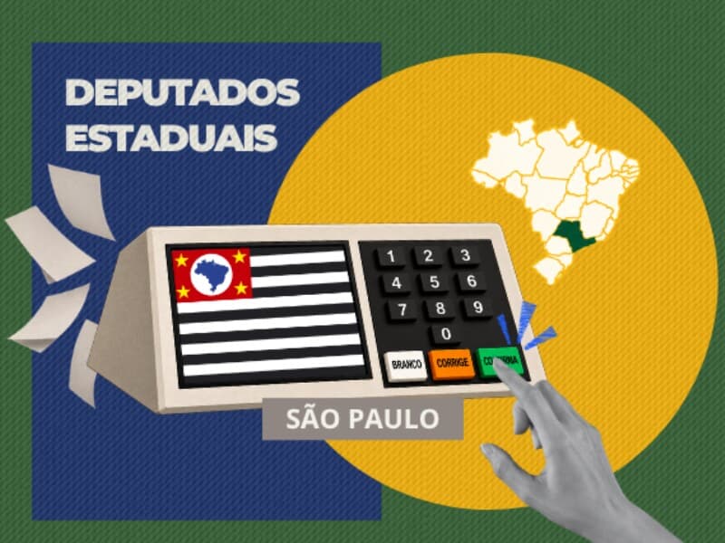 Eleições obedecem o sistema proporcional de votos. - Arte Congresso em Foco