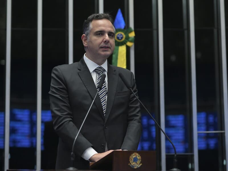 Rodrigo Pacheco assume cadeira no TCU e Corte volta a ter 9 ministros. - Ton Molina/Agência Senado
