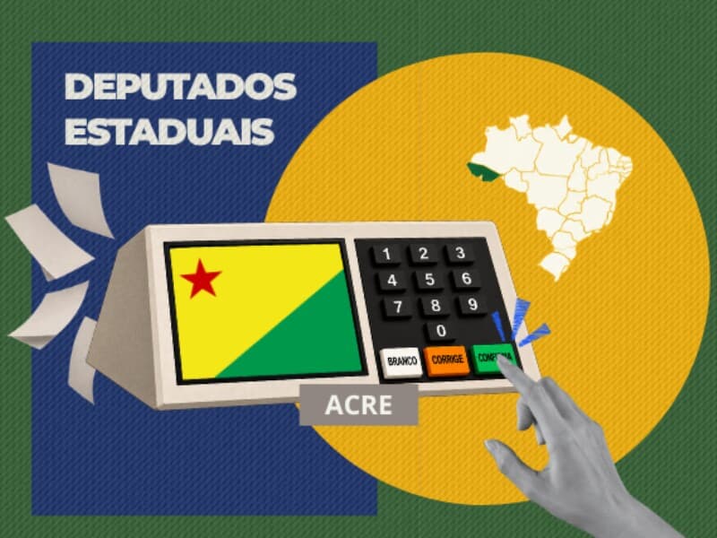 Confira quem são os deputados estaduais eleitos no Acre. - Arte Congresso em Foco