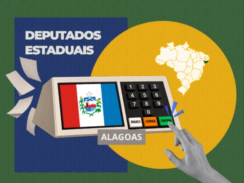 Confira os deputados estaduais eleitos em Alagoas. - Arte Congresso em Foco