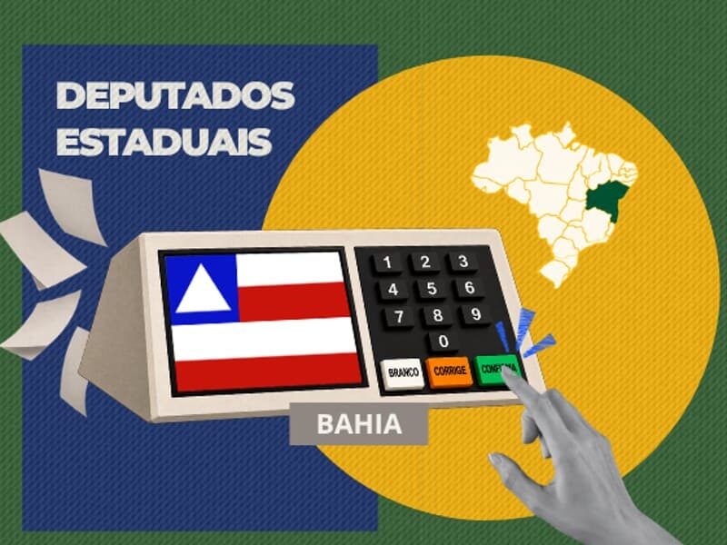 Confira os deputados estaduais eleitos na Bahia. - Arte Congresso em Foco