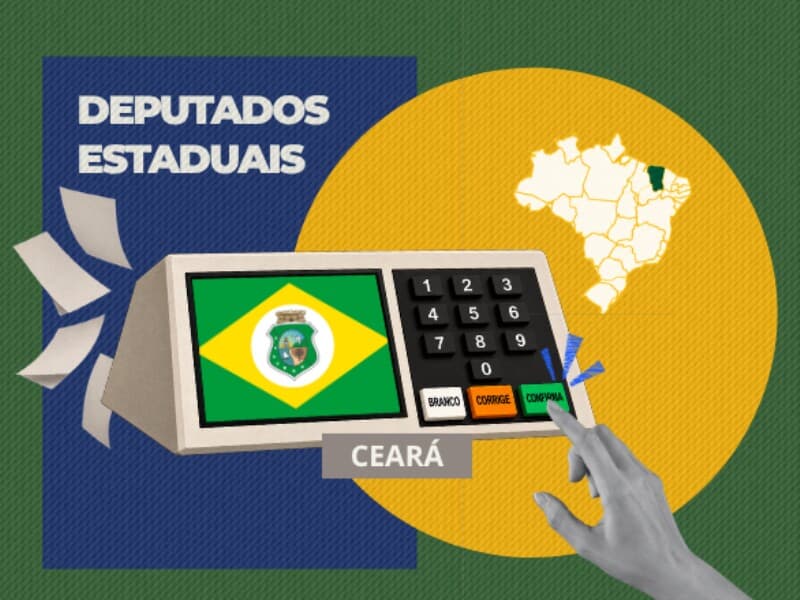 Confira os deputados estaduais eleitos no Ceará. - Arte Congresso em Foco