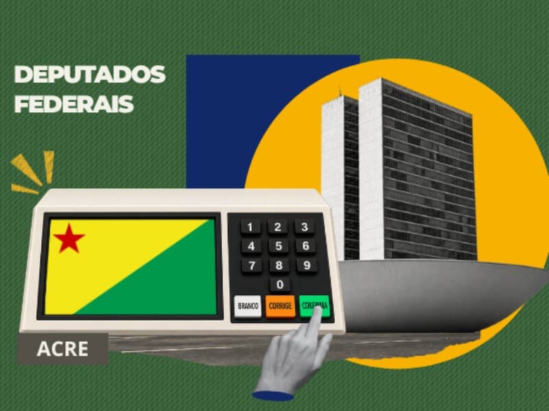 Eleições obedecem sistema proporcional de votos. - Arte Congresso em Foco