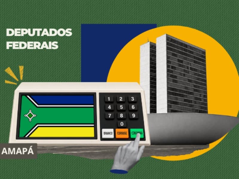 Eleições obedecem sistema proporcional de votos. - Arte Congresso em Foco