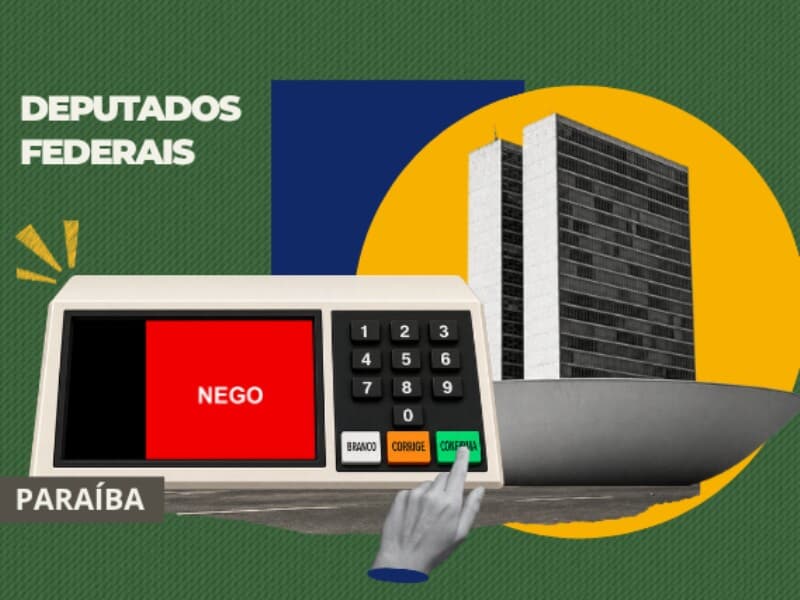 Eleições obedecem sistema proporcional de votos. - Arte Congresso em Foco