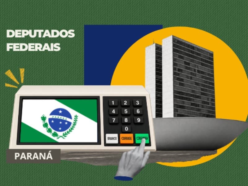 Eleições obedecem sistema proporcional de votos. - Arte Congresso em Foco