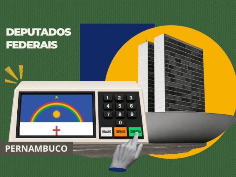 Eleições obedecem sistema proporcional de votos. - Arte Congresso em Foco