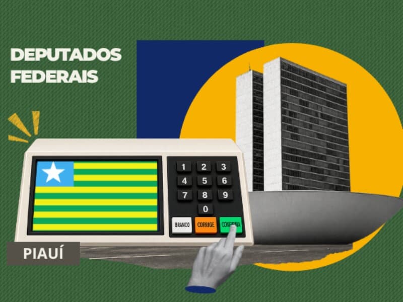 Eleições obedecem sistema proporcional de votos. - Arte Congresso em Foco