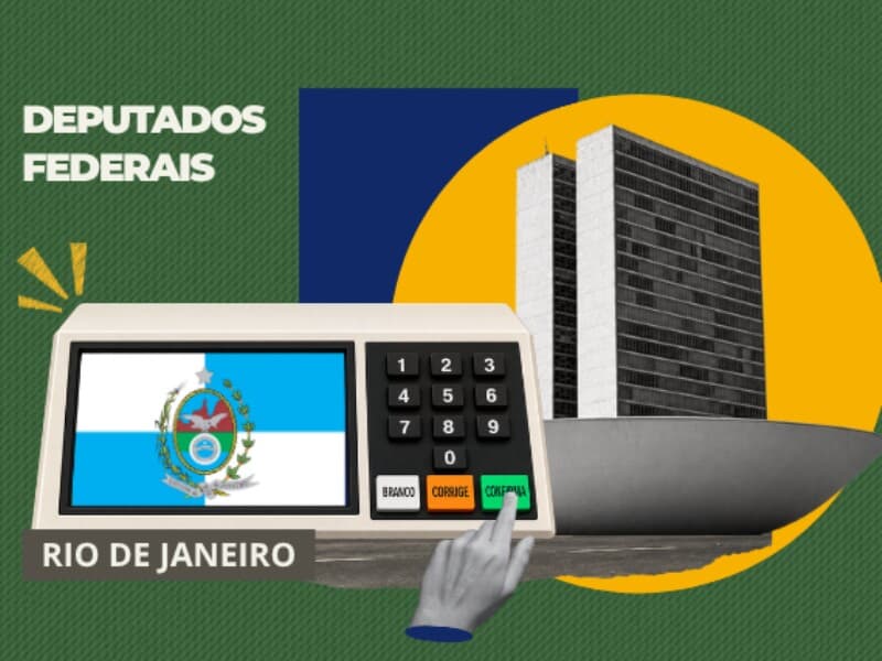 Eleições obedecem sistema proporcional de votos. - Arte Congresso em Foco
