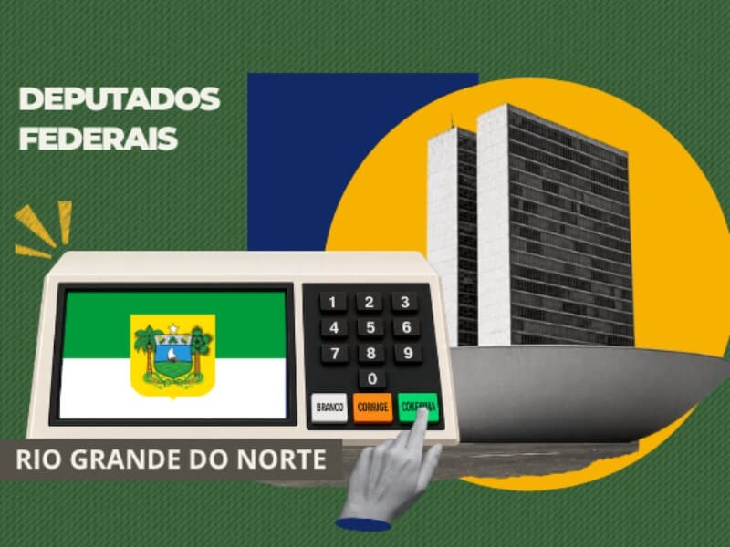 Eleições obedecem sistema proporcional de votos. - Arte Congresso em Foco