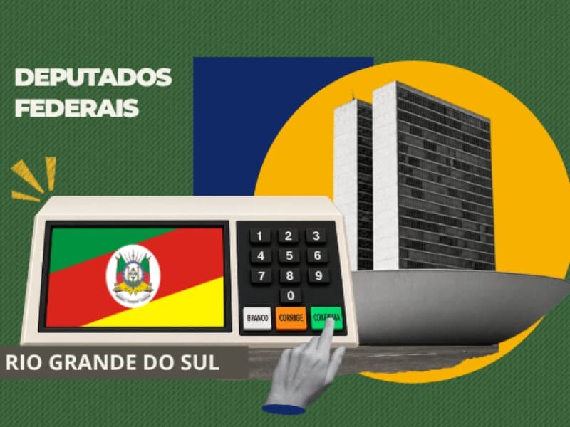 Eleições obedecem sistema proporcional de votos. - Arte Congresso em Foco