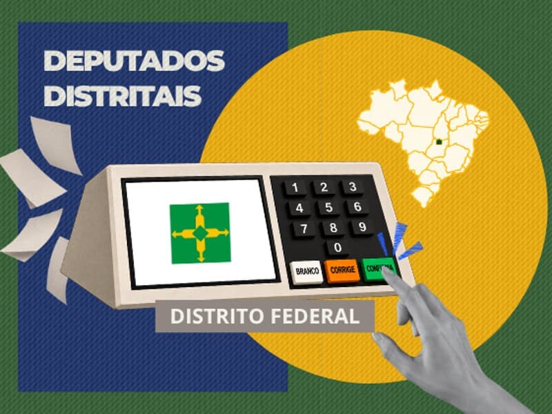 Veja os deputados distritais eleitos no DF em 2026. - Arte Congresso em Foco