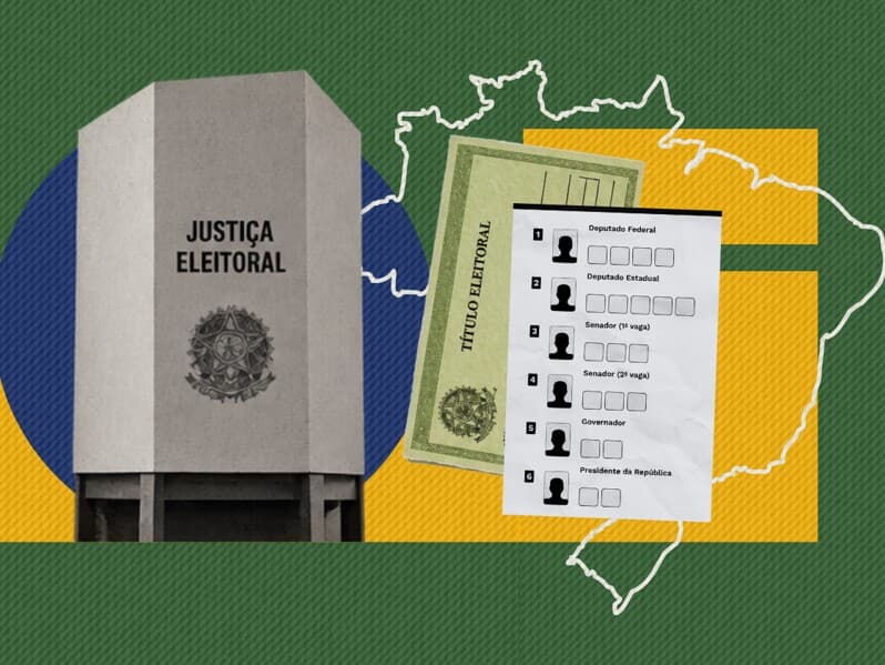 Eleitor terá de votar em seis candidatos este ano. - Arte Congresso em Foco