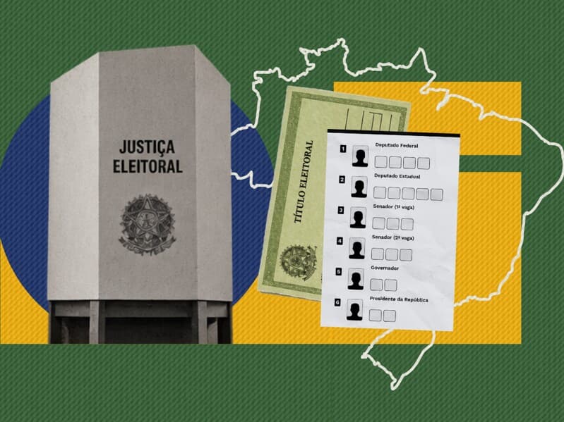 Eleitor terá de votar em seis candidatos este ano. - Arte Congresso em Foco