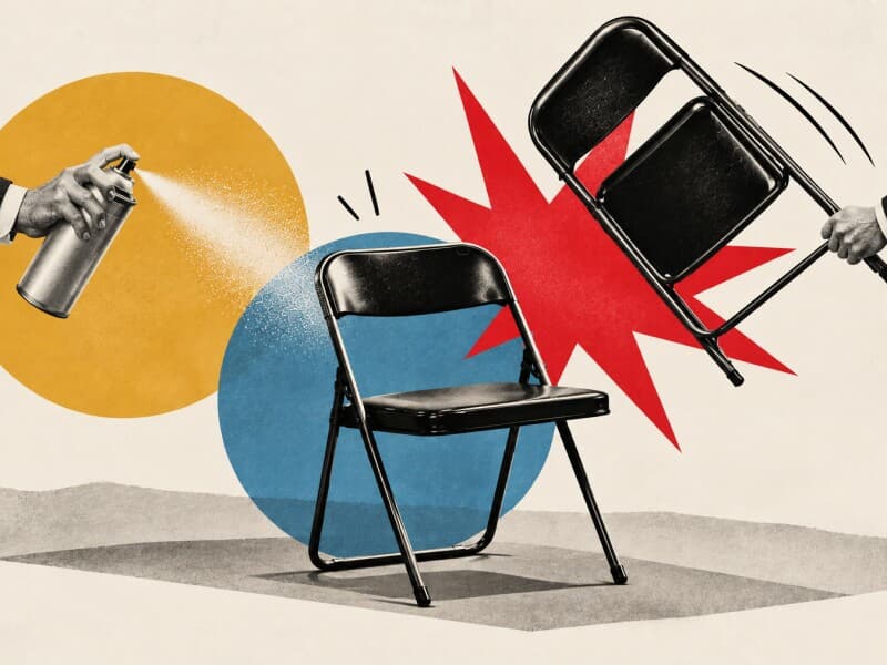 Cadeira também faz campanha: histórias insólitas das eleições brasileiras. - Arte Congresso em Foco