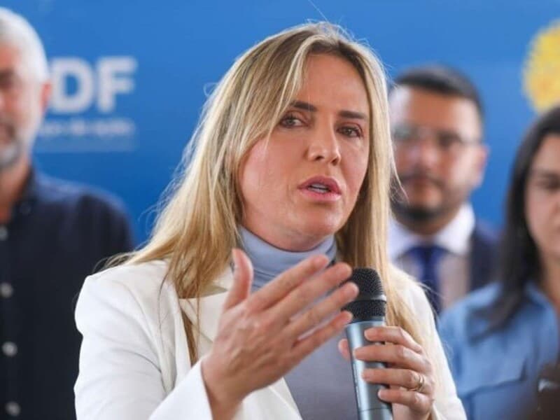 Celina Leão chega ao dia da votação em primeiro turno como favorita à reeleição. - Renato Alves/Agência Brasília