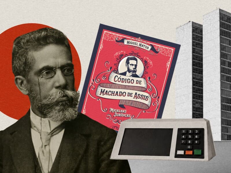 Machado de Assis já escrevia sobre candidatos que confundiam apoios, expectativas e cálculos eleitorais com os votos que efetivamente apareceriam nas urnas. - Reprodução | Arte Congresso em Foco