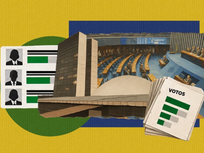 Lista reúne os 27 candidatos que lideraram a votação para o Senado. - Arte Congresso em Foco