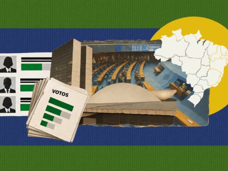Ranking reúne os senadores mais votados do Brasil nas eleições de 2026. - Arte Congresso em Foco