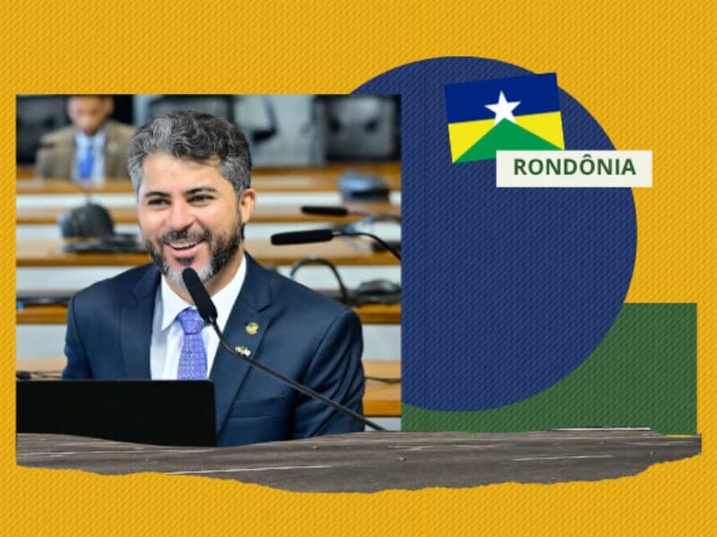 Marcos Rogério é eleito governador de Rondônia. - Geraldo Magela/Agência Senado