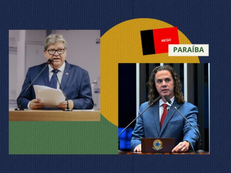João Azevedo e Veneziano vão representar a Paraíba pelos próximos oito anos. - Arte Congresso em Foco