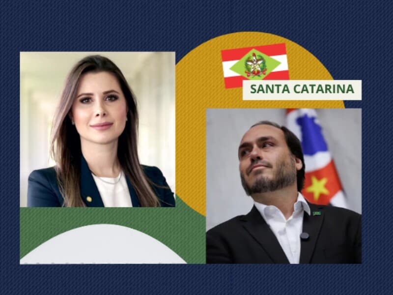 Senadores eleitos em Santa Catarina. - Reprodução | Alesp | Arte Congresso em Foco