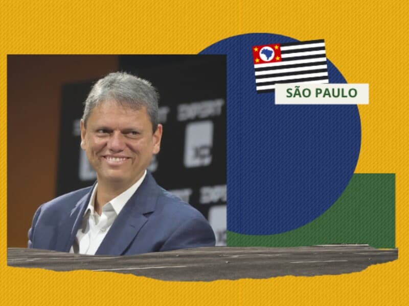 Tarcísio de Freitas foi eleito para seu segundo mandato no governo de São Paulo. - Pablo Jacob/Governo de São Paulo
