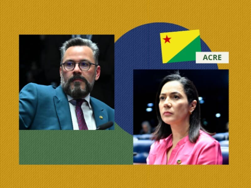 Acre leva Mailza e Alan Rick ao segundo turno. - Arte Congresso em Foco/ Waldemir Barreto Agência Senado/Jefferson Rudy Agência Senado