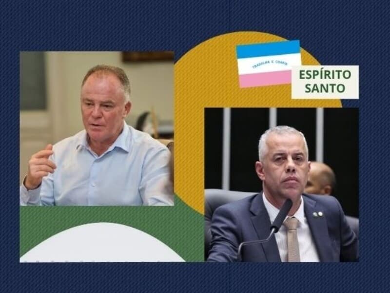 Renato Casagrande ficou em primeiro lugar na disputa ao Senado pelo Espírito Santo, seguido por Evair Vieira. - Divulgação | Bruno Spada/Câmara dos Deputados