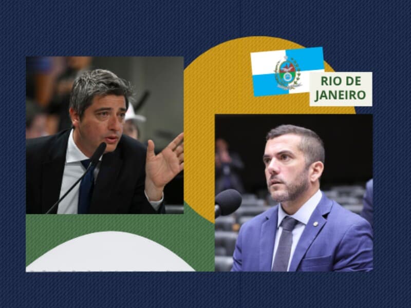 Portinho e Jordy são eleitos senadores pelo Rio de Janeiro. - Kayo Magalhães/Câmara dos deputados | Ton Molina/Agência Senado