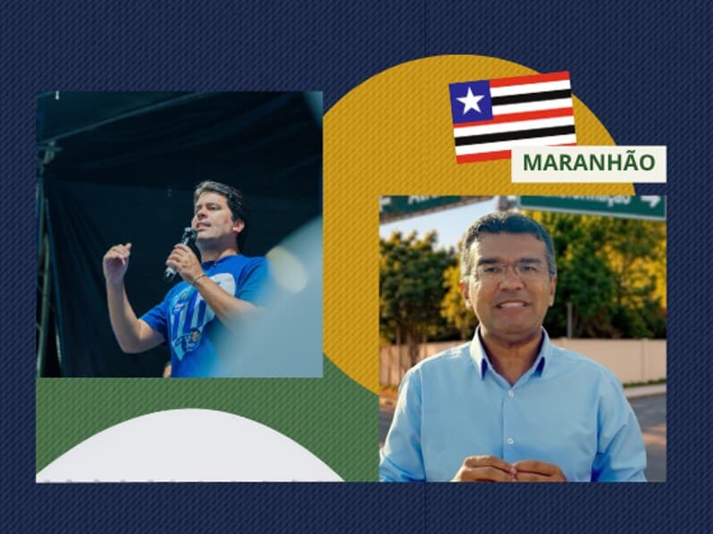 Eleição renova as duas cadeiras do Maranhão em disputa no Senado. - Arte Congresso em Foco | Reprodução / Instagram