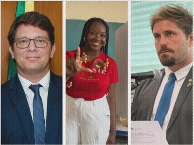 Artistas, influenciadores e ex-atletas estão entre os eleitos em 2026. - Arte Congresso em Foco | Reprodução / Instagram | Reprodução / Facebook