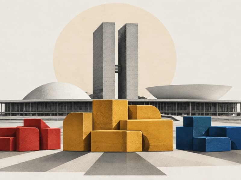 Nem esquerda, nem direita. Poder está com o Centrão. - Arte Congresso em Foco Nem esquerda, nem direita. Poder está com o Centrão. - Arte Congresso em Foco