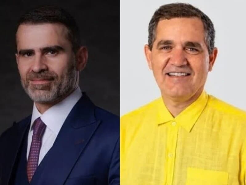 Luis Felipe Cunha e Alex Diniz vão assumir mandato de senador com as saídas de Sergio Moro e Cleitinho, eleitos governadores do Paraná e de Minas Gerais. - Divulgação | Montagem Congresso em Foco