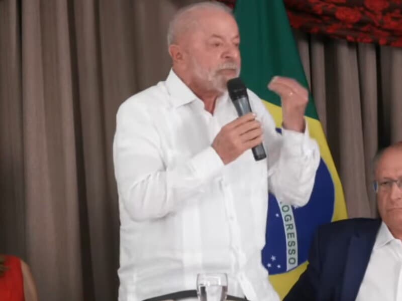Lula pede humildade e mira 30 milhões que não votaram. - Reprodução/YouTube