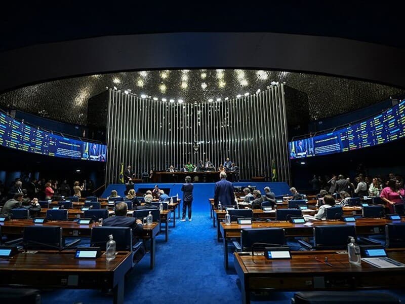 Senadores eleitos em outubro assumem os mandatos em fevereiro de 2027. - Ton Molina/Agência Senado  