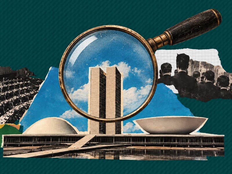Lista reúne algumas das prováveis lideranças do novo Congresso a partir de 2027. - Arte Congresso em Foco