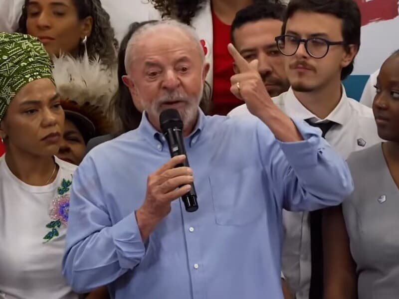 Presidente orientou parlamentares eleitos a incorporar discurso de segurança pública como lema da campanha ao segundo turno. - Reprodução