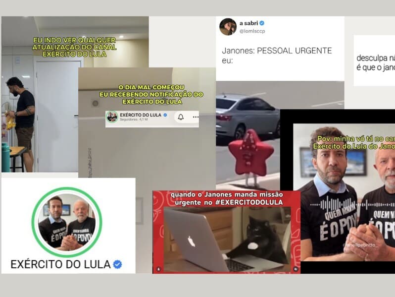 Convocações de Janones rendem brincadeiras entre os apoiadores. - Reprodução /Whatsapp