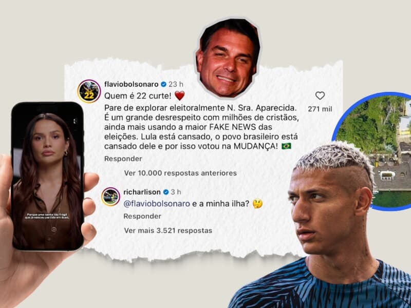 Comentário na publicação da ex-BBB Juliette. - Reprodução/Instagram