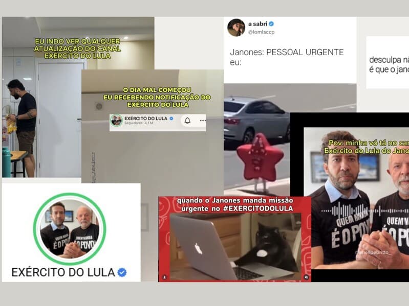Convocações de Janones rendem brincadeiras entre os apoiadores. - Arte Congresso em Foco