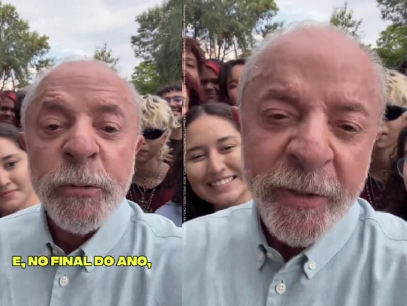 Lula anuncia Pé-de-Meia para universitários. - Reprodução/X