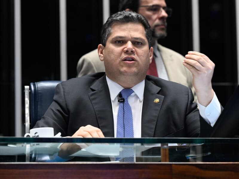 Alcolumbre anuncia votação da PEC da Segurança Pública amanhã. - Carlos Moura/Agência Senado
