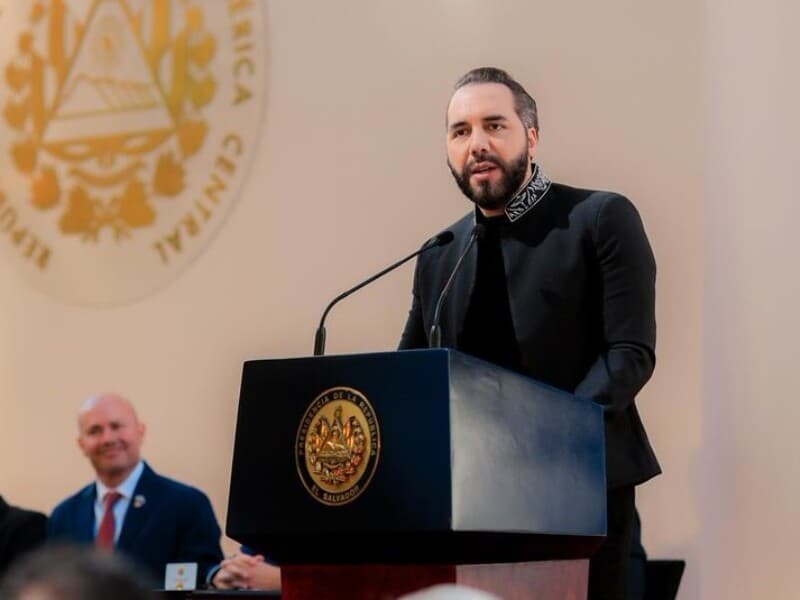 Nayib Bukele anunciou plano para diferenciar colaboradores diretos e indiretos de gangues salvadorenhas. - Casa Presidencial de El Salvador