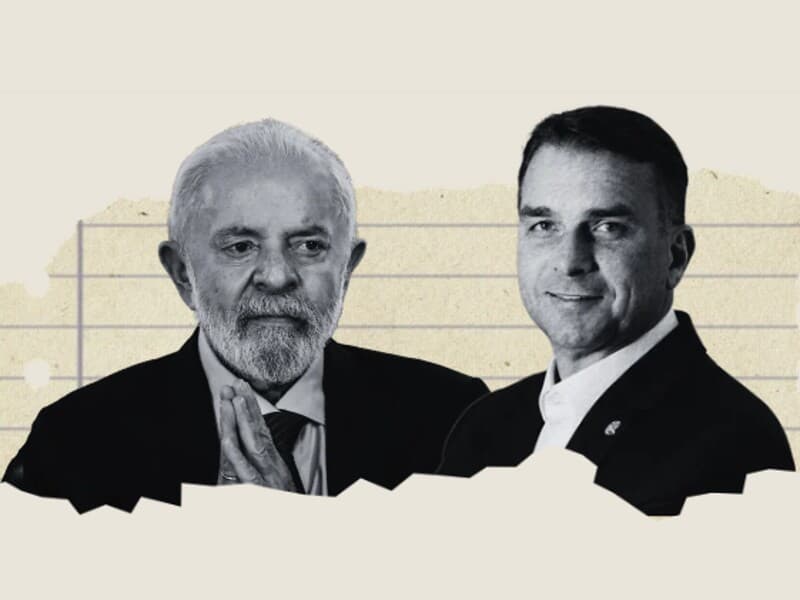 Lula e Flávio chegam em empate técnico à semana decisiva da disputa presidencial. - Arte Congresso em Foco Lula e Flávio chegam em empate técnico à semana decisiva da disputa presidencial. - Arte Congresso em Foco